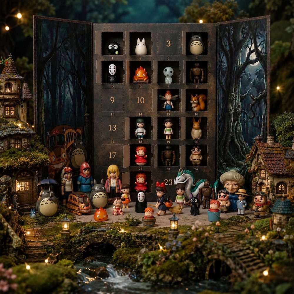 Studio Ghibli Anime Advent Calendar 2026 Christmas Ornaments Studio Ghibli Merch Fan Gifts
