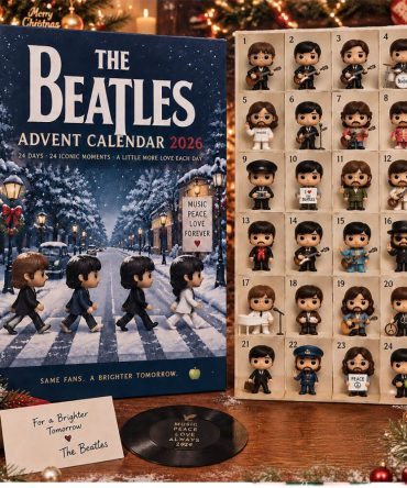 The Beatles Advent Calendar 2026 24 Days Of Holiday Christmas Ornaments The Beatles Merch Decor