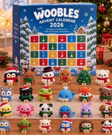 Woobles Advent Calendar 2026 Christmas Ornaments Cute Xmas Gifts For Daughters