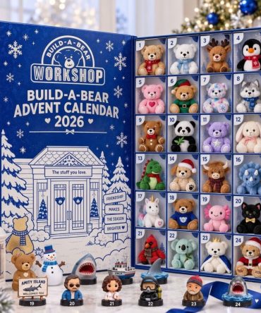 Build A Bear Advent Calendar 2026 Christmas Tree Ornaments Xmas Gift For Fans