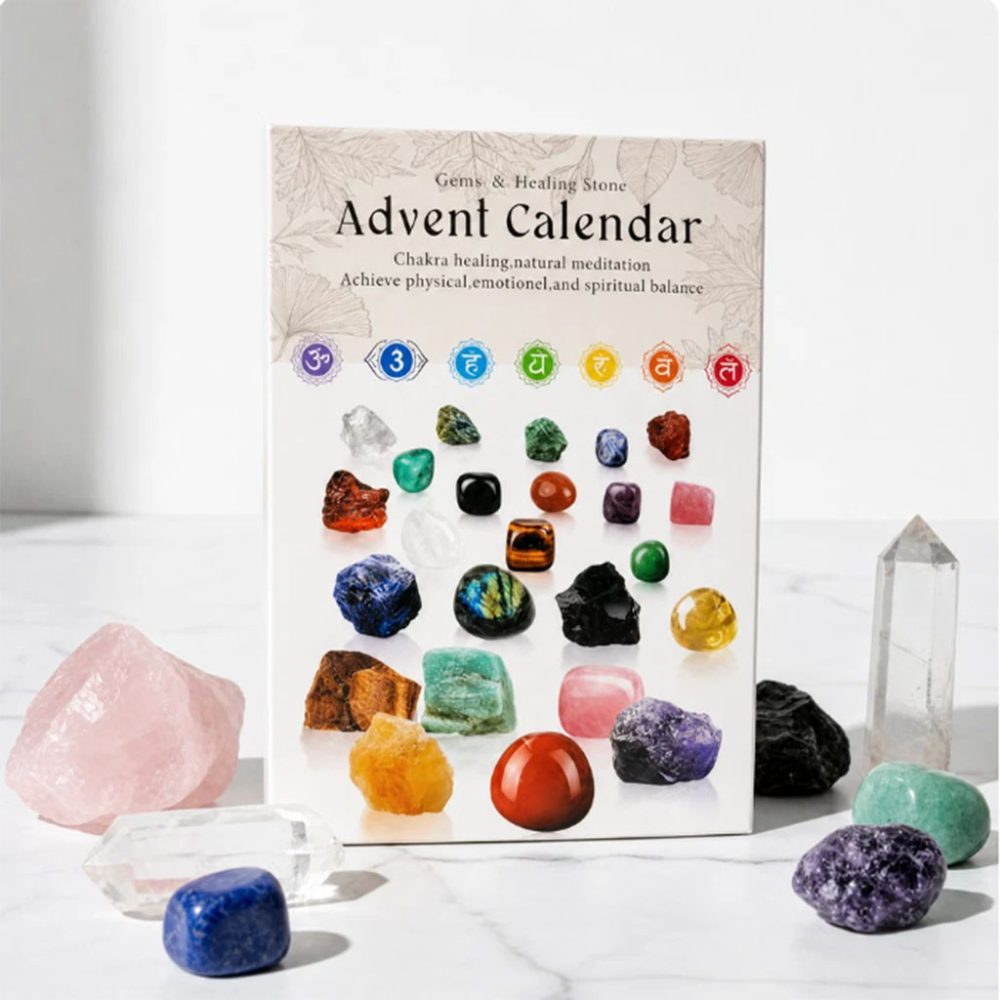 Crystals Advent Calendar 2026 24 Days Of Christmas Ornaments Xmas Gifts For Friends