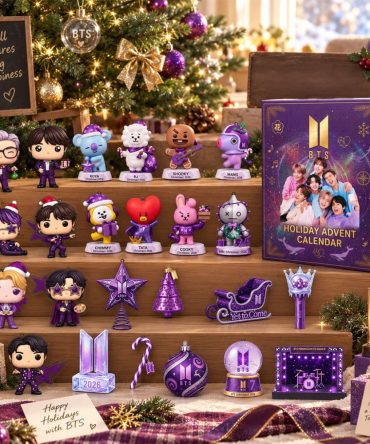 Bts I Purple You Christmas Advent Calendar Xmas Tree Ornaments Bts Merch Gift For Kpop Fans