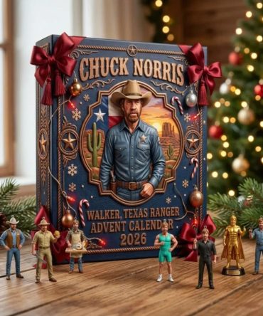 Chuck Norris 2026 Walker Texas Ranger Advent Calendar Christmas Ornaments Chuck Norris Merch