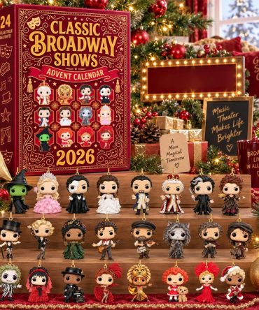 Classic Broadway Shows Advent Calendar 2026 Christmas Ornament Xmas Tree Hanging Decor For Fans