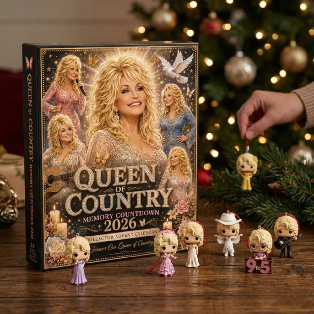 Dolly Parton Merch Queen Of Country 2026 Advent Calendar Memorial Christmas Ornaments Fan Gifts