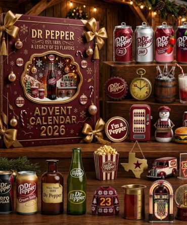 Dr Pepper Advent Calendar 2026 Christmas Ornaments Countdown Box Dr Pepper Merch Best Xmas Gift