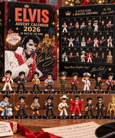 Elvis Presley Advent Calendar 2026 24 Days Of Music Legend Elvis Presley Merch Xmas Tree Decor