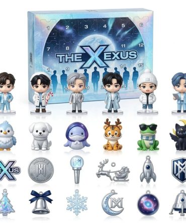 Monsta X The X Nexus World Tour Encore 2026 Collectible Chibi Ornaments Holiday Advent Calendar