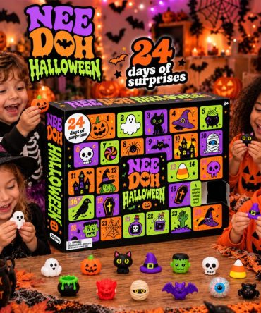 2026 Needoh Halloween Advent Calendar 24 Days Of Spooky Ornaments Needoh Merch Halloween Gifts
