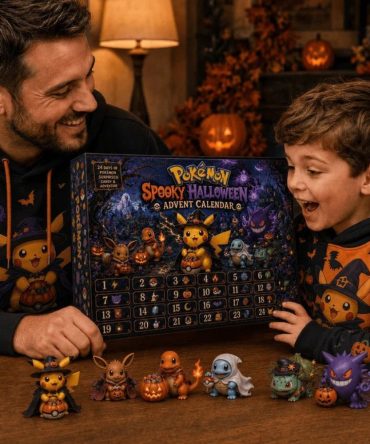 Pokemon Halloween Advent Calendar 2026 24 Days Spooky Ornaments Pokemon Merch Gift For Kids