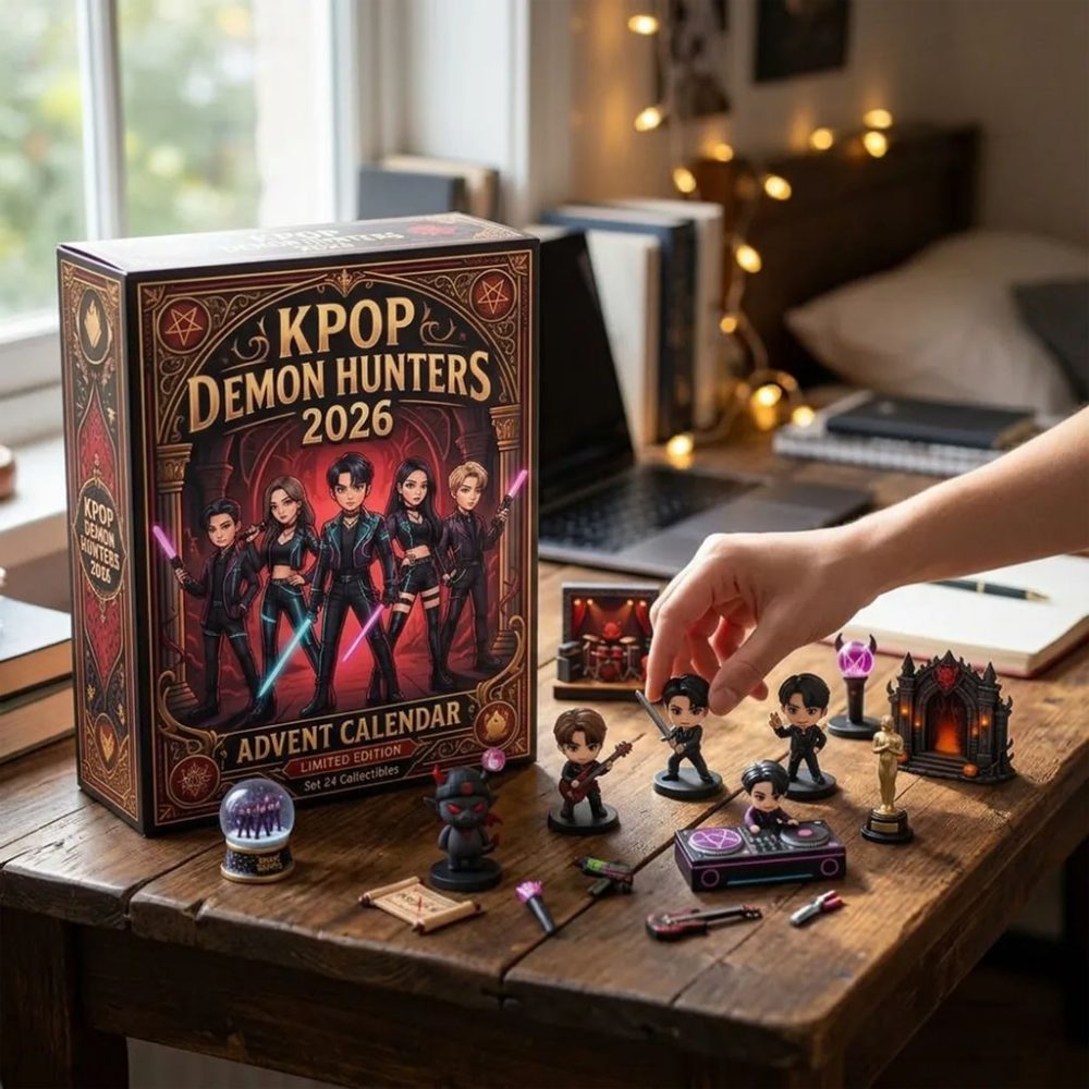 Kpop Demon Hunters 2026 Advent Calendar Christmas Ornaments Kpop Demon Hunters Merch Fan Gifts