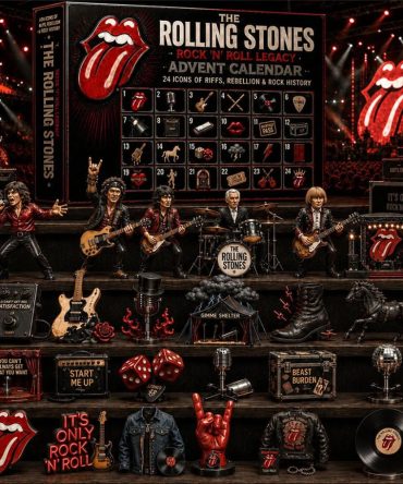 The Rolling Stones Advent Calendar Rock N Roll Legacy Christmas Ornaments Rolling Stones Merch