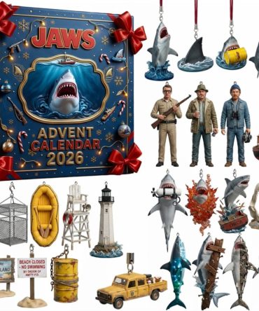 24 Days Of Jaws Advent Calendar Christmas Tree Ornaments Jaws Movie Merch Gift For Fans