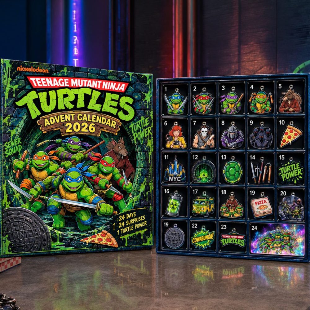 Teenage Mutant Ninja Turtles Advent Calendar 2026 Christmas Ornaments Box Tmnt Merch Xmas Gifts