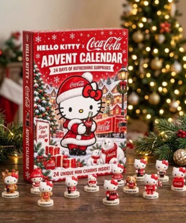 Hello Kitty X Coca-Cola Advent Calendar 2026 24 Days Of Refreshing Surprise Christmas Ornaments