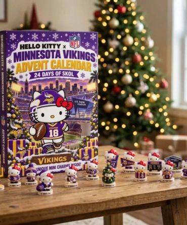 Hello Kitty X Minnesota Vikings Advent Calendar 2026 24 Days Of Skol Christmas Ornaments Decor