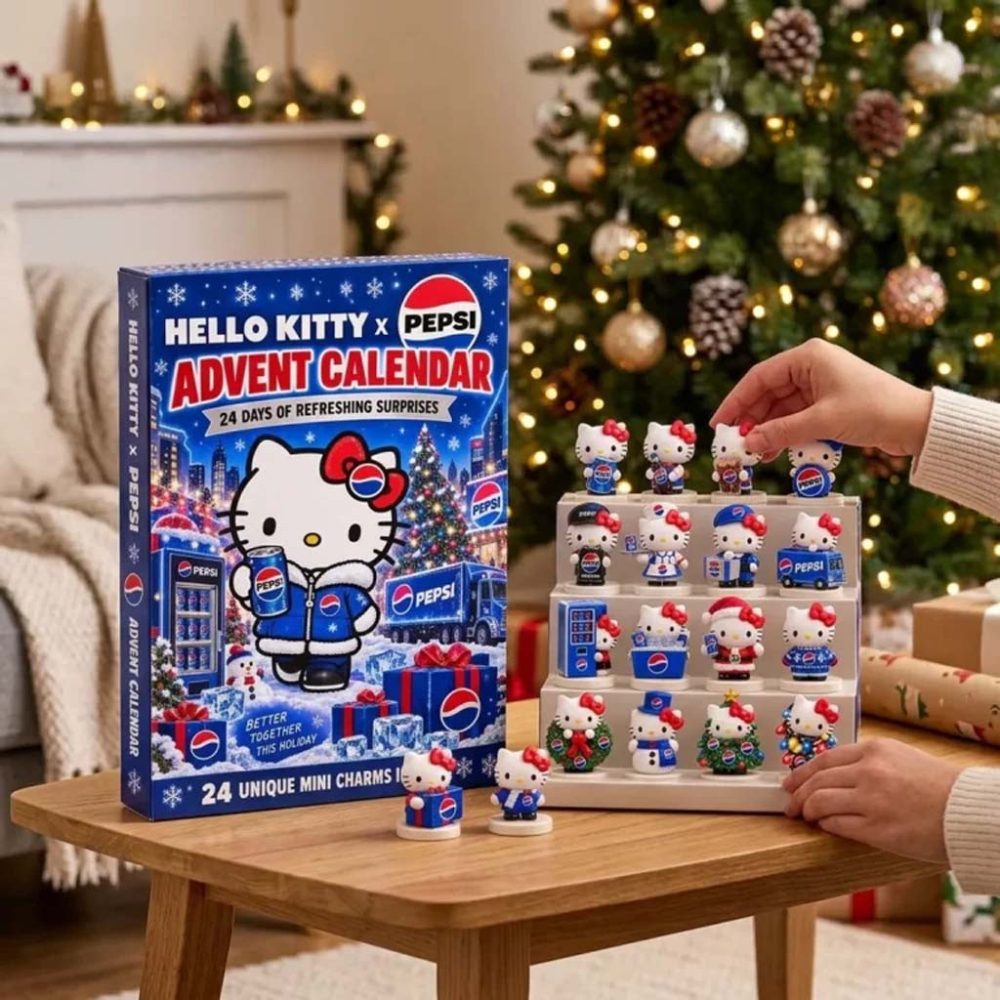 Hello Kitty X Pepsi Advent Calendar 2026 24 Days Of Refreshing Surprises Christmas Ornaments