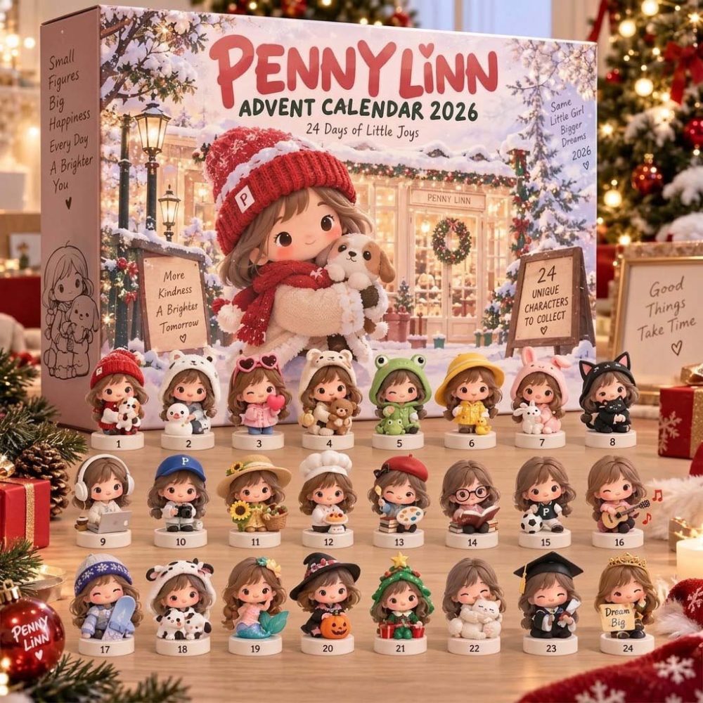 Penny Linn Advent Calendar 2026 24 Days Of Little Joys Christmas Ornaments Penny Linn Merch