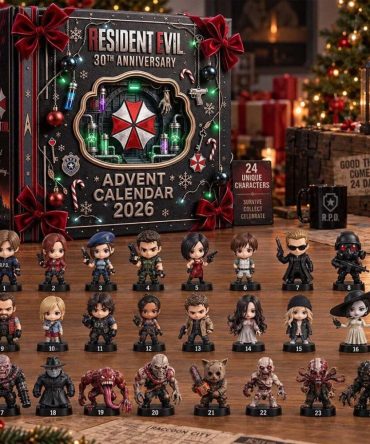 Resident Evil 30Th Anniversary Advent Calendar 2026 Christmas Ornaments Resident Evil Merch