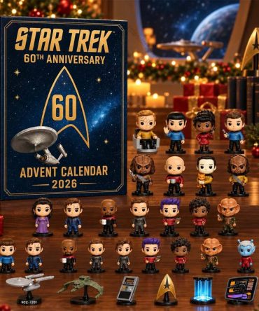 Star Trek 60Th Anniversary Advent Calendar 2026 Christmas Tree Ornaments Star Trek Merch