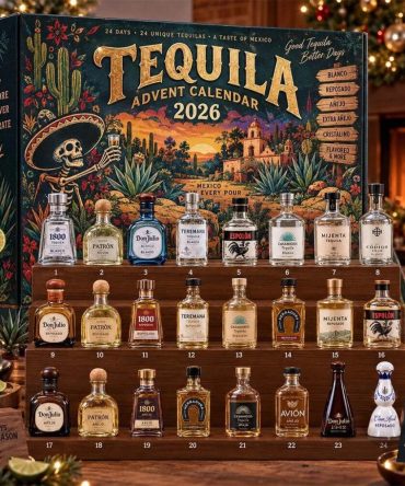 Tequila Advent Calendar 2026 Christmas Tree Ornaments Tequila Merch Gifts For Drinkers