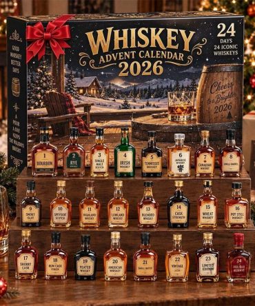 Whiskey Advent Calendar 2026 24 Days Of Iconic Whiskeys Christmas Ornaments Xmas Gift For Dad