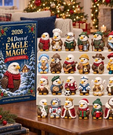 24 Days Of Eagle Magic Advent Calendar Christmas Ornament Xmas Gift For Eagle Lovers