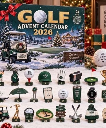 2026 Golf Advent Calendar 24 Days Of Golfing Christmas Ornaments Xmas Gift For Golfers