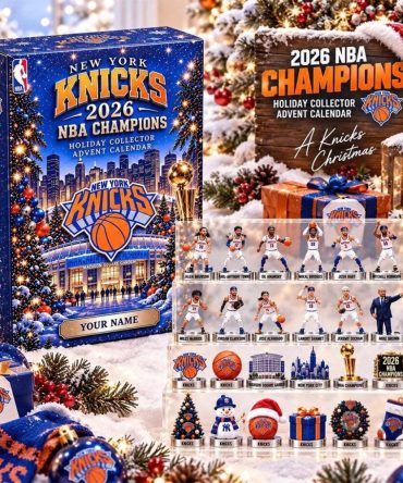 Personalized New York Knicks 2026 Champions Advent Calendar Christmas Ornaments Ny Knicks Merch