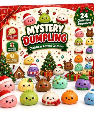 Mystery Dumpling Advent Calendar 2026 Squishy Toys 24 Christmas Surprises Cute Gifts For Xmas