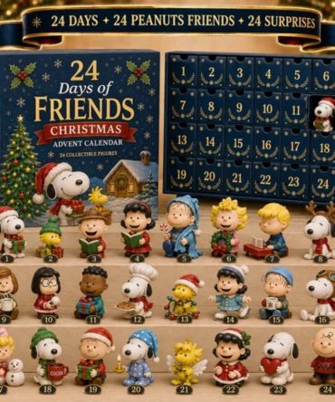 Peanuts Snoopy Merch 24 Days Of Friends Christmas Advent Calendar Christmas Ornament Xmas Decor