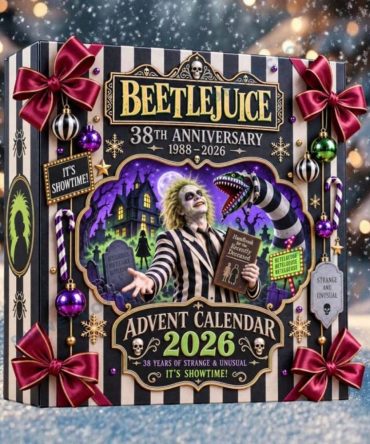 Beetlejuice 38Th Anniversary Advent Calendar Christmas Ornaments Beetlejuice Merch Fan Gifts