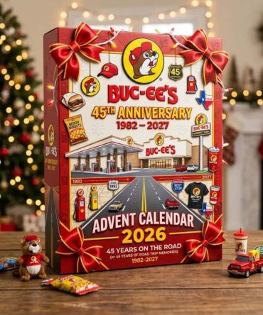 Buc Ee'S 45Th Anniversary Advent Calendar 45 Years On The Road Christmas Ornament Buc Ee'S Merch
