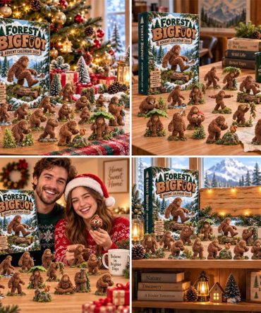 Forest Bigfoot Advent Calendar 2026 Christmas Ornaments Xmas Gift For Sasquatch Lovers