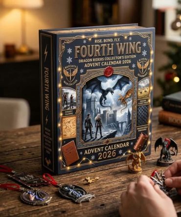 Fourth Wing 2026 Advent Calendar Dragonriders Christmas Ornaments Fourth Wing Merch Fan Gifts
