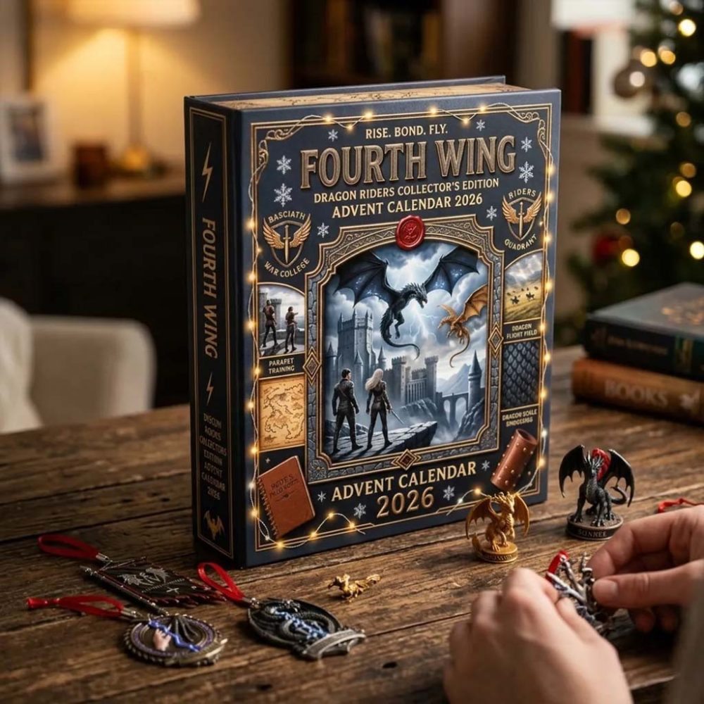 Fourth Wing 2026 Advent Calendar Dragonriders Christmas Ornaments Fourth Wing Merch Fan Gifts