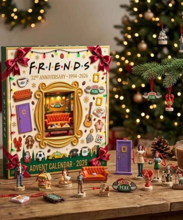 Friends 32Nd Anniversary Advent Calendar Christmas Tree Ornaments Friends Sitcom Merch Fan Gift