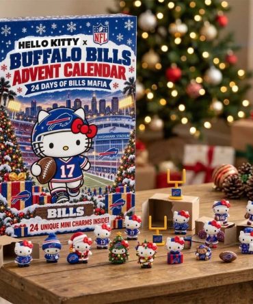 Hello Kitty X Buffalo Bills Advent Calendar 24 Days Of Bills Mafia Christmas Ornament Decor