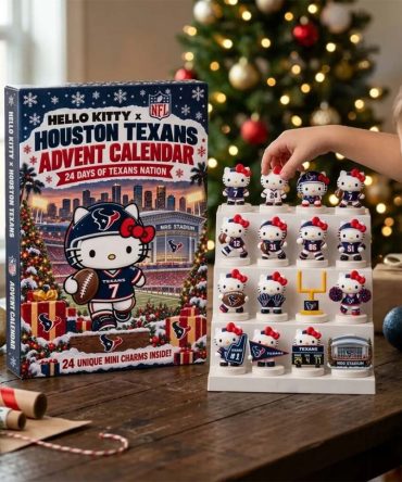 Hello Kitty X Houston Texans Advent Calendar Christmas Tree Ornaments Texans Merch Fans Gifts