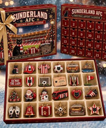 Sunderland Afc 24 Days Advent Calendar Xmas Tree Ornaments Sunderland Afc Merch Fans Gifts