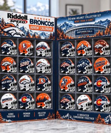 Denver Broncos Advent Calendar 2026 Christmas Tree Ornament Broncos Merch Football Fan Gifts