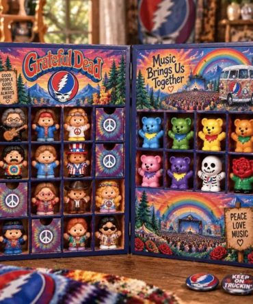 Grateful Dead Advent Calendar 2026 Christmas Tree Ornament Grateful Dead Merch Music Fan Gifts