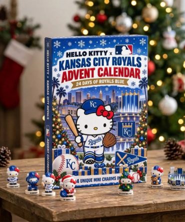 Hello Kitty X Kansas City Royals Advent Calendar Christmas Tree Ornaments Kc Royals Merch