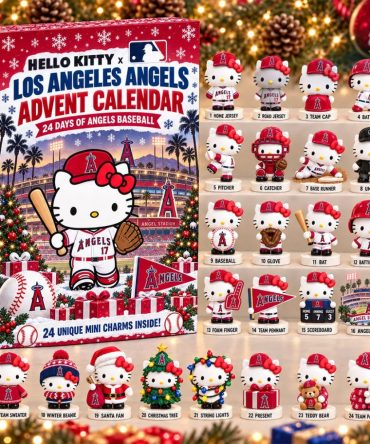 Hello Kitty X Los Angeles Angels 2026 Advent Calendar Christmas Ornaments La Angels Merch