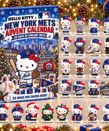 Hello Kitty X New York Mets Advent Calendar 2026 Christmas Ornaments Ny Mets Merch Xmas Gifts
