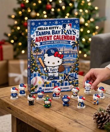 Hello Kitty X Tampa Bay Rays Advent Calendar 2026 Christmas Tree Ornaments Rays Merch Gifts