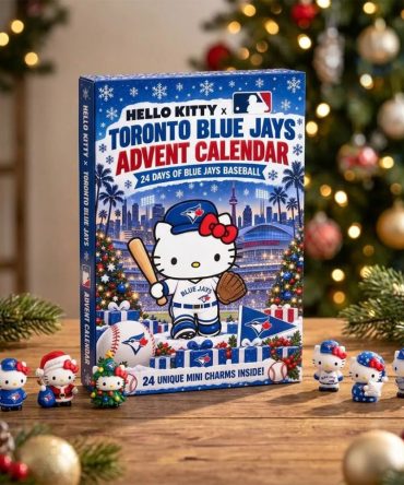 Hello Kitty X Toronto Blue Jays Advent Calendar 2026 Christmas Tree Ornaments Blue Jays Merch