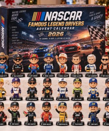 Nascar Famous Legend Drivers Advent Calendar 2026 Christmas Ornaments Nascar Merch Fan Gifts