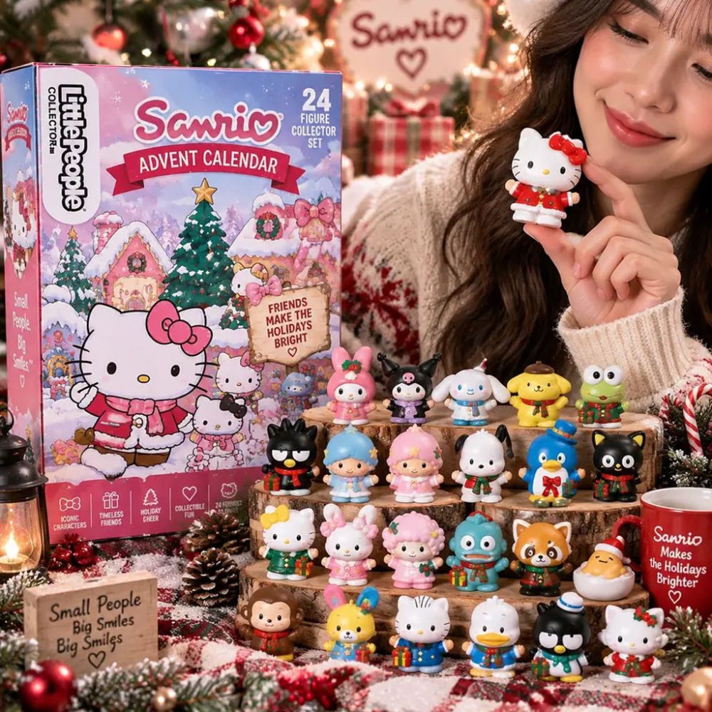 Sanrio Advent Calendar 2026 Cute Characters Christmas Ornament Sanrio Merch Gift For Daughters