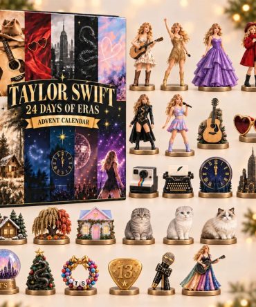 Swifties 24 Days Of Eras Pop Music Countdown Advent Calendar Christmas Tree Ornaments Fan Gift